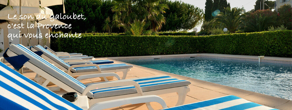 Hotel Le Galoubet Villeneuve-Loubet Exterior foto